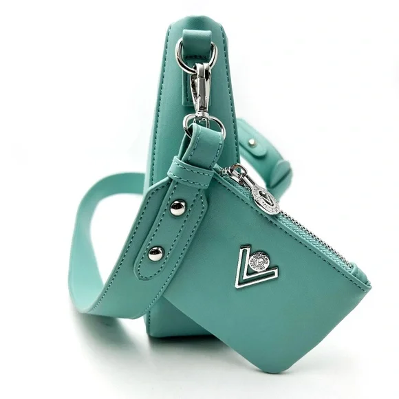Valentino Orlandi Teal Crossbody Bag - Picture 2 of 7